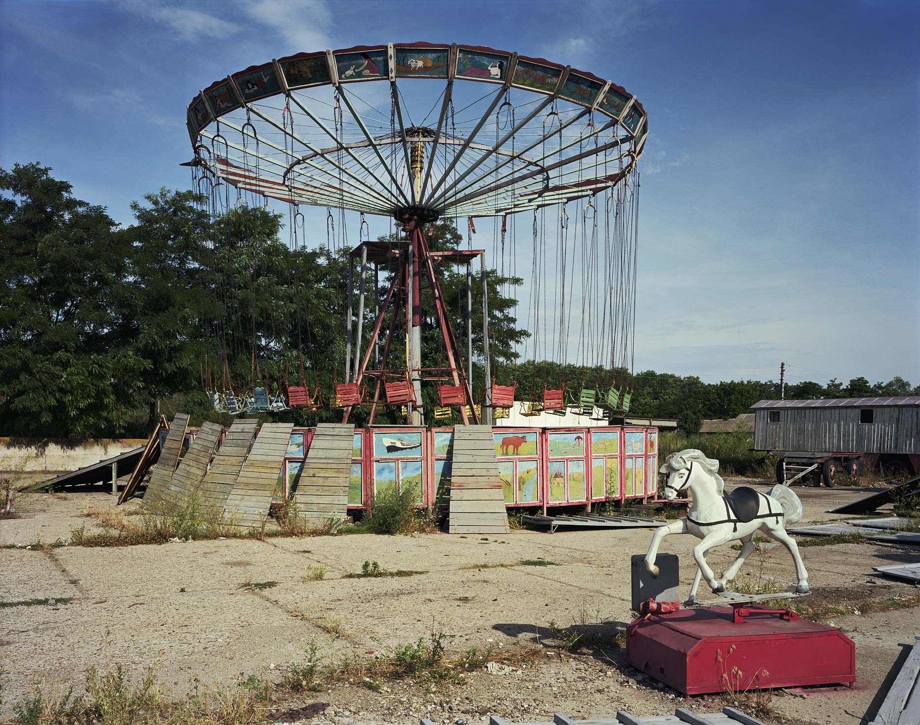 Amusement Rides, Barlad, Romania, 2007