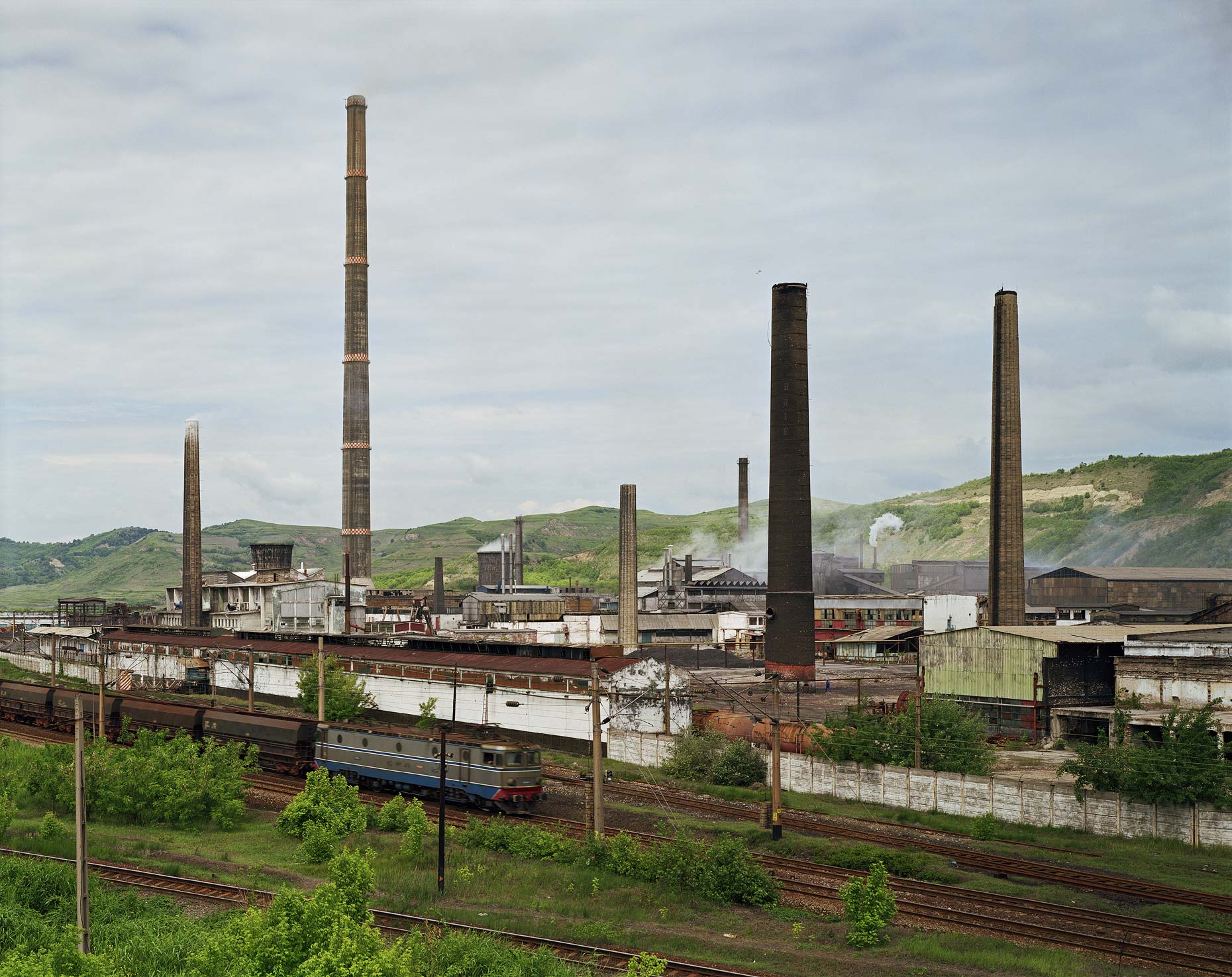 Sometra Metallurgical Factory, Copsa Mica, Transylvania, Romania, 2006