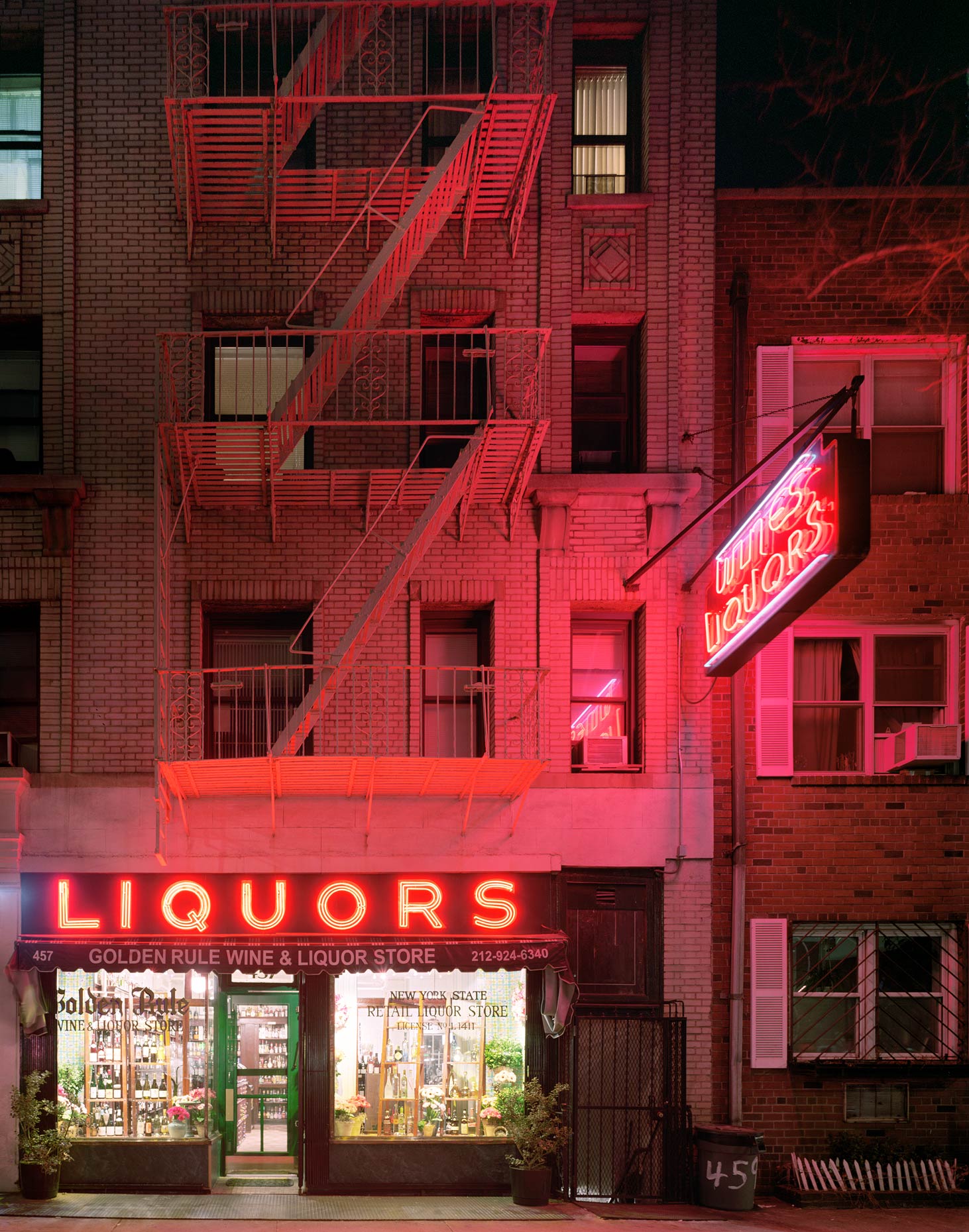 Golden Rule Wine & Liquor Store, 457 Hudson Street, West Village, New York